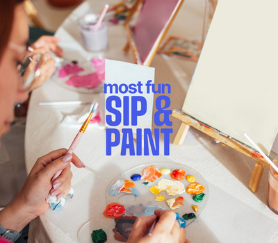 Paint Party Kits - Paint and Sip at Home - DIY kits from Kitsters