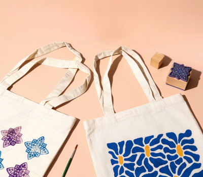 Fabric & Tote Bag Painting Kits - DIY kits from Kitsters