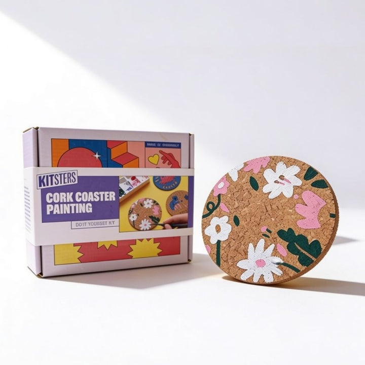 DIY Cork Coaster Painting Kit