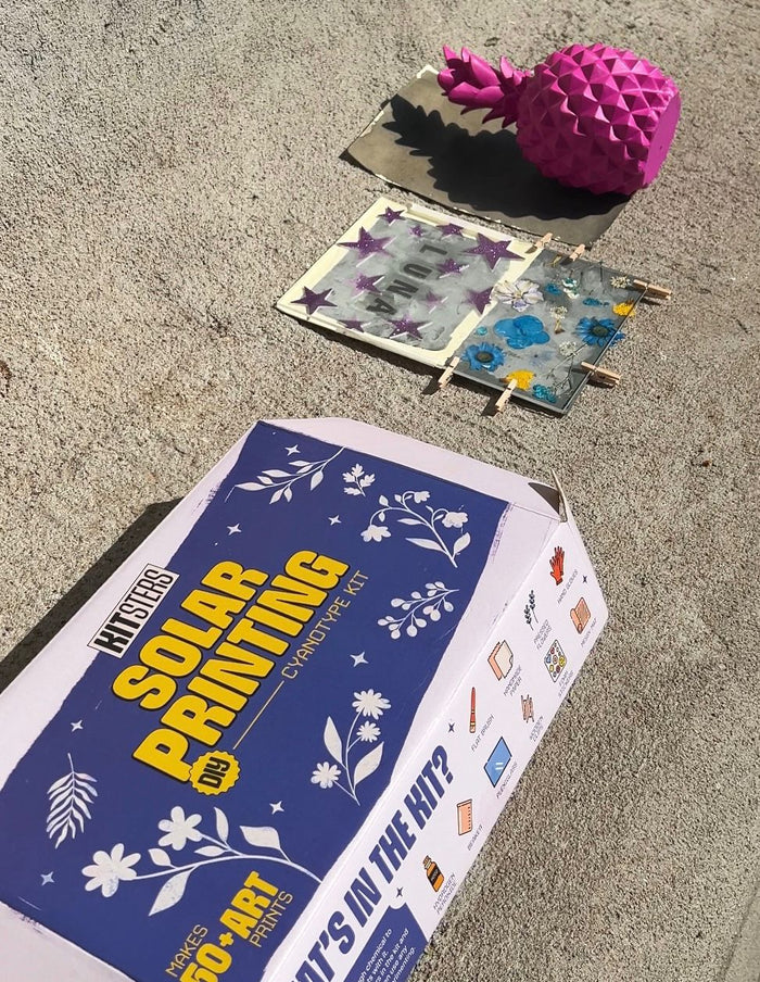 DIY Cyanotype Sun Print Kit β made by a Kitsters maker