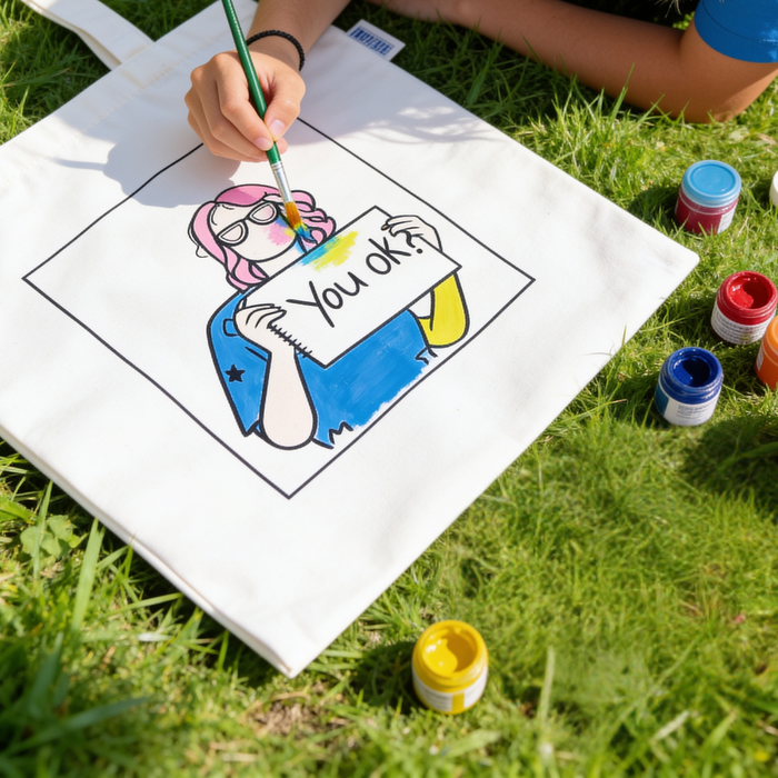 DIY Tote Bag Painting Kit - Kuch Kuch Hota Hai — made by a Kitsters maker