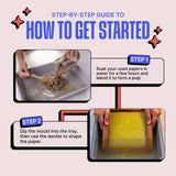 Paper Making Mold and Deckle Set