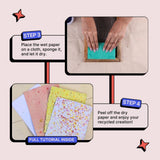 Paper Making Mold and Deckle Set