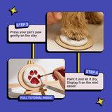 DIY Pet Paw Print Keepsake Kit