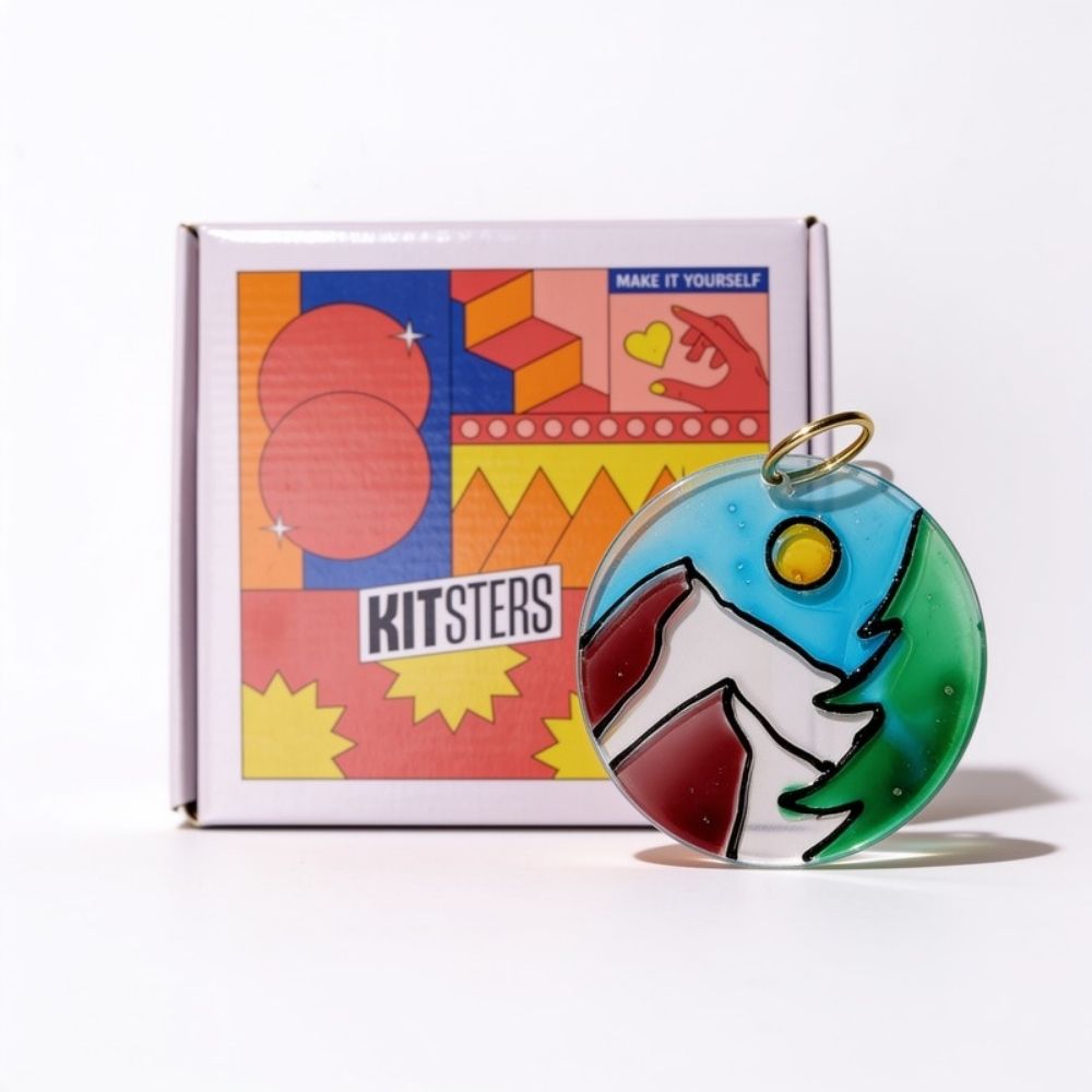 DIY Bag Tag Glass Painting Kit