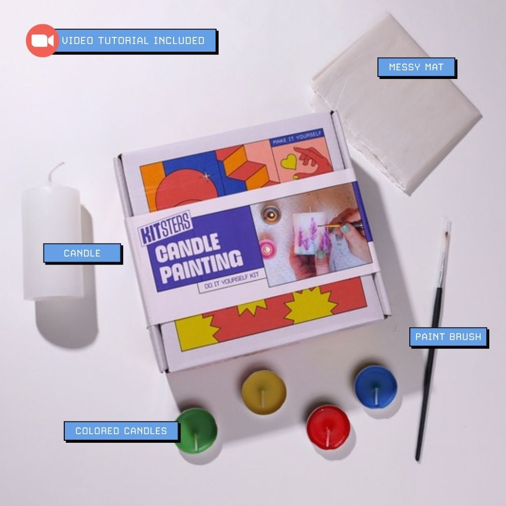 DIY Candle Painting Kit