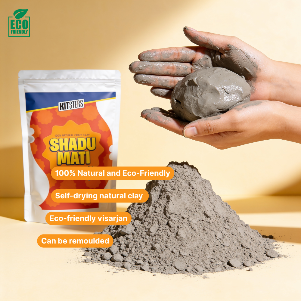 Eco-Friendly Shadu Mati Clay (1 kg)