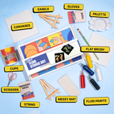 DIY String Pull Art Kit