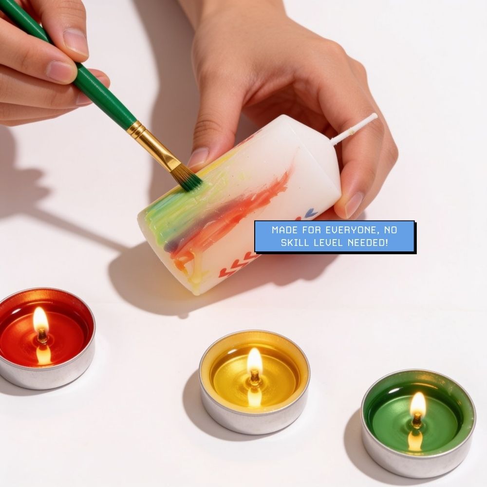 DIY Candle Painting Kit