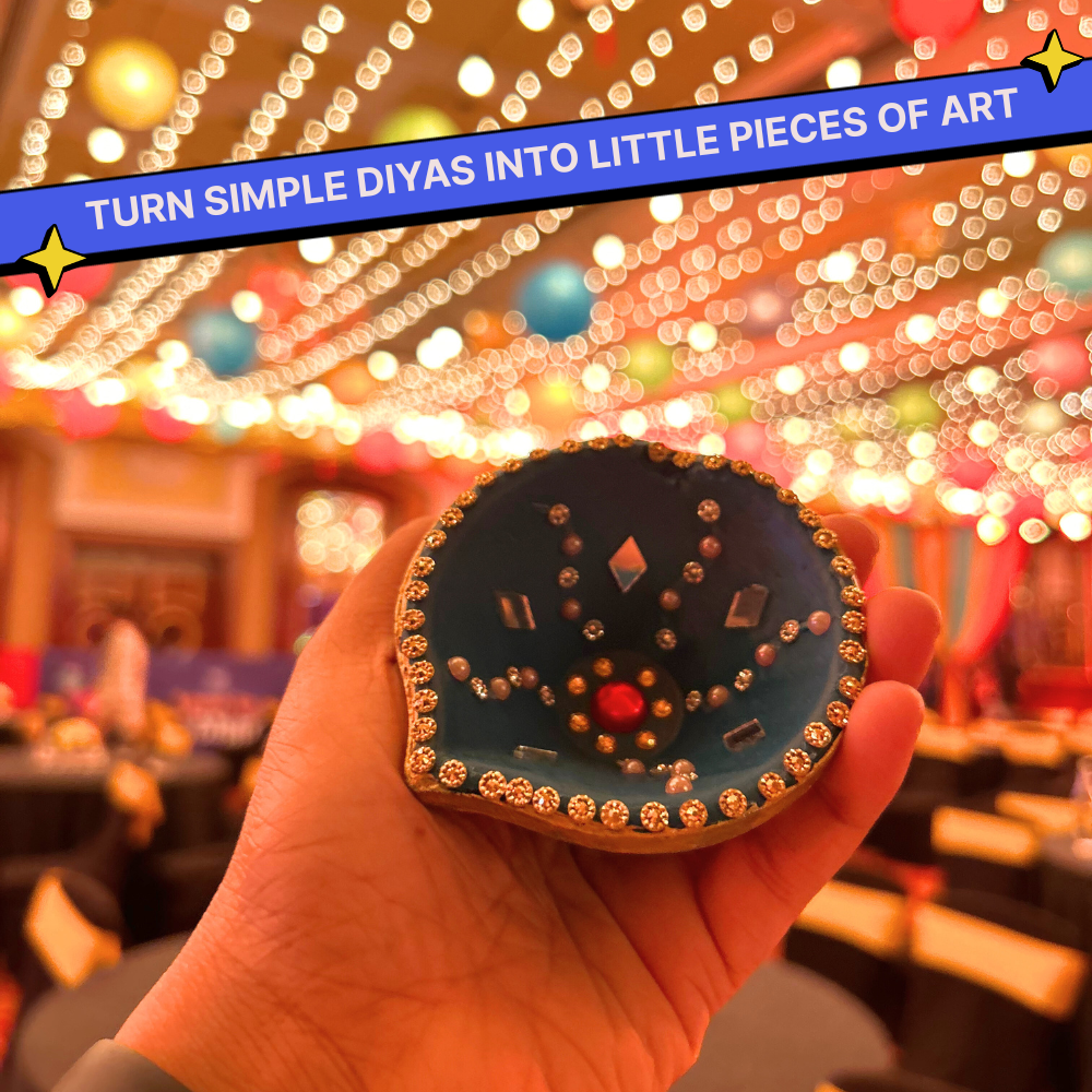 DIY Diya Decoration Kit