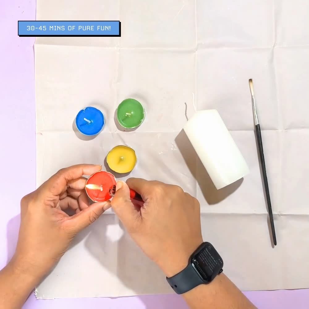 DIY Candle Painting Kit