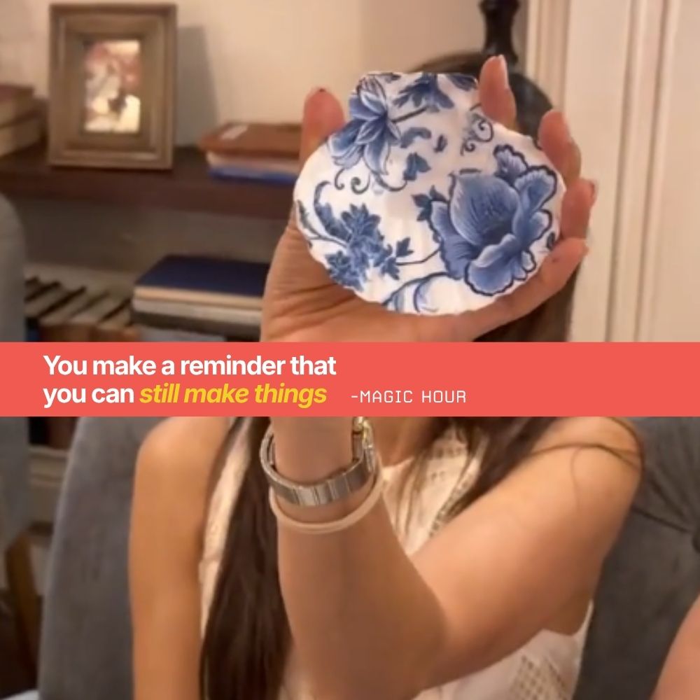 DIY Decoupage Pearl Shells Kit