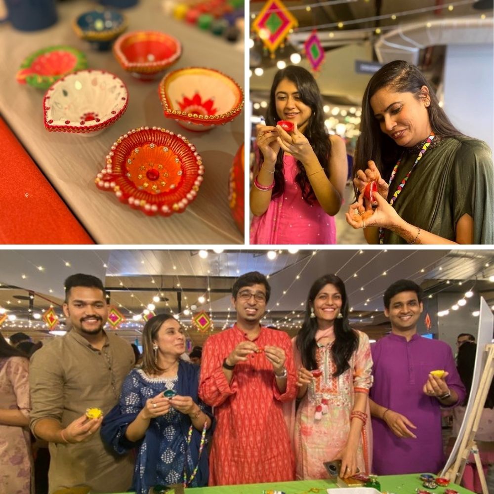 DIY Diya Decoration Kit