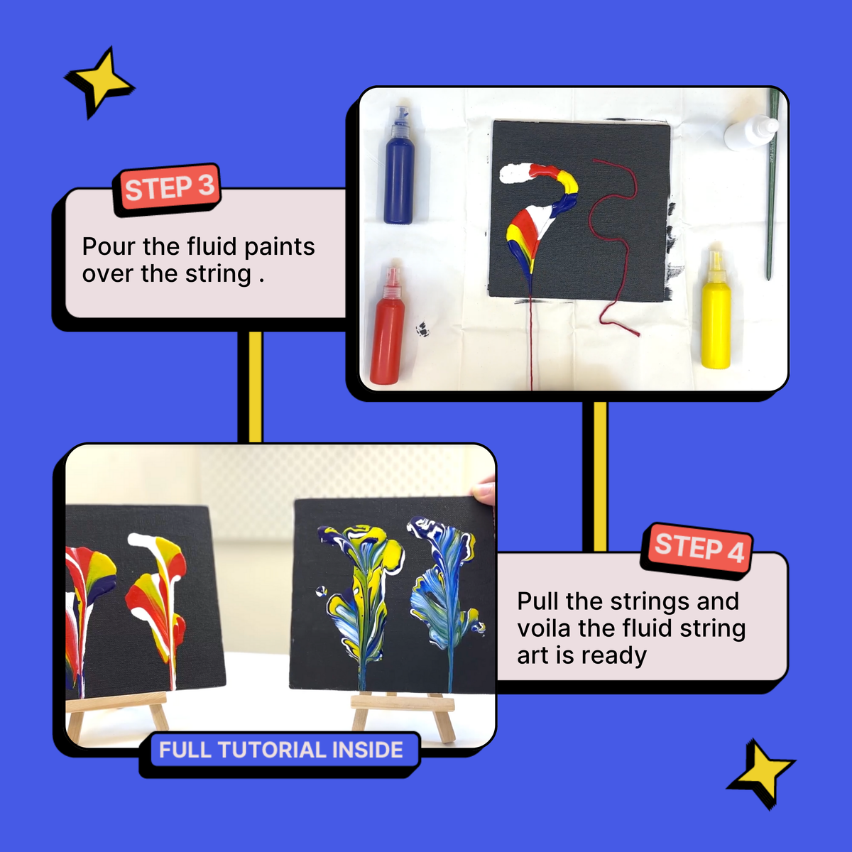 DIY String Pull Art Kit
