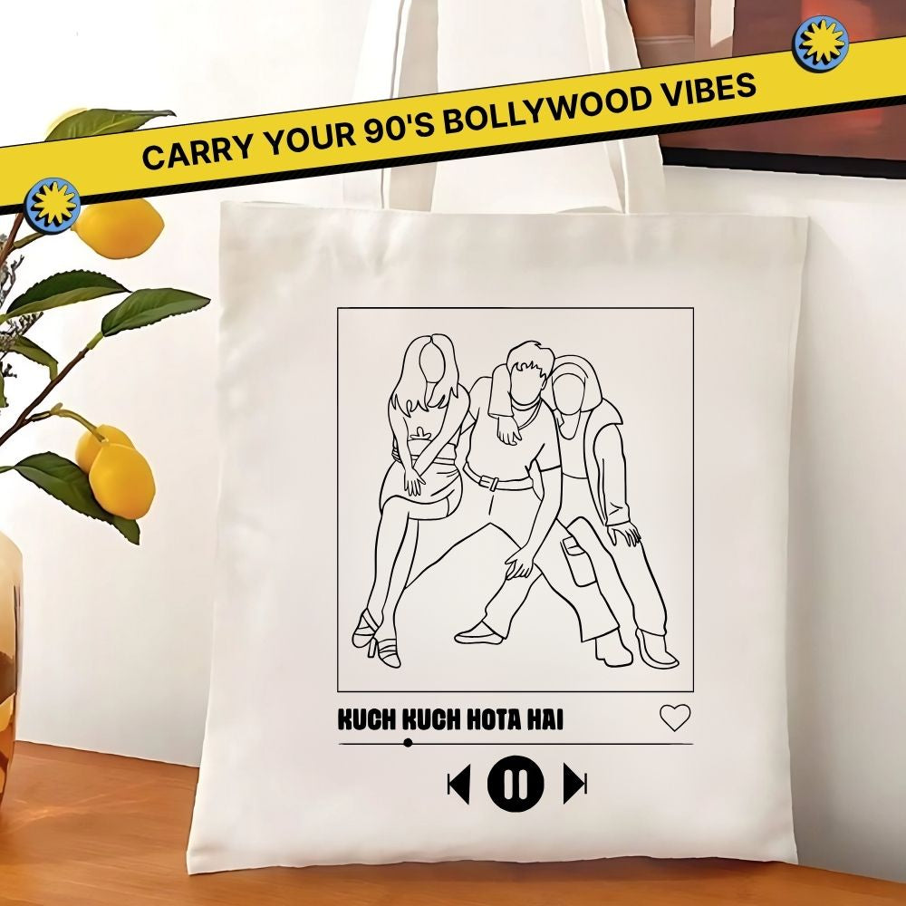 DIY Tote Bag Painting Kit -  Kuch Kuch Hota Hai