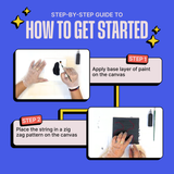 DIY String Pull Art Kit