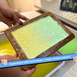 COMBO : DIY Handmade Paper Kit & DIY Solar Printing Kit