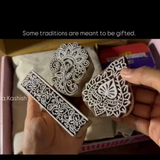 COMBO : DIY Block Printing Kit (Tote Bag) & DIY Tote Bag Painting Kit