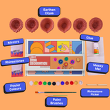 DIY Diya Decoration Kit