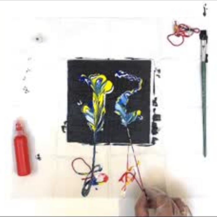 DIY String Pull Art Kit — made by a Kitsters maker