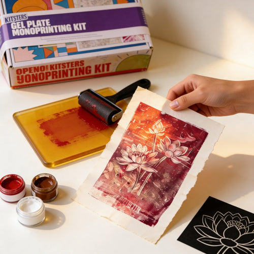 DIY Gel Plate Printing Kit