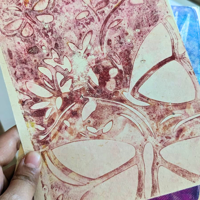 DIY Gel Plate Printing Kit — made by a Kitsters maker