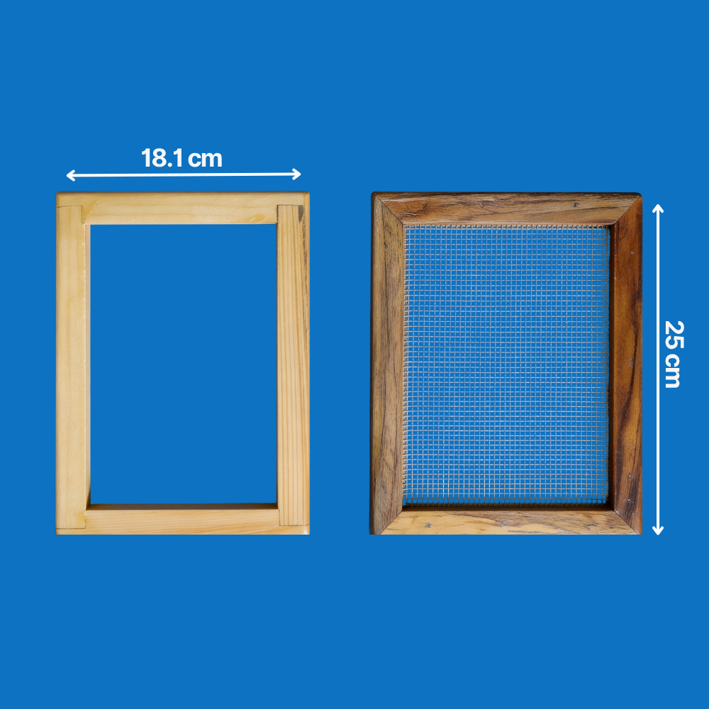 Handmade Paper Making Mould and Deckle Set