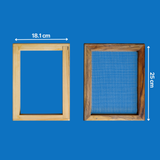 Paper Making Mold and Deckle Set