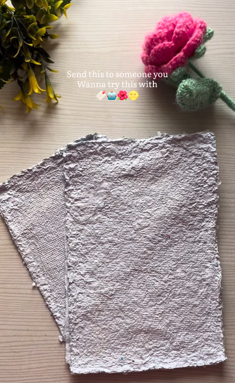 Paper Making Mold and Deckle Set — made by a Kitsters maker