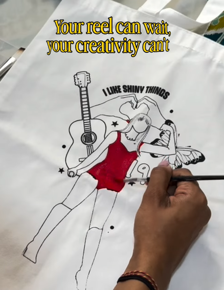 DIY Tote Bag Painting Kit -  Welcome — made by a Kitsters maker